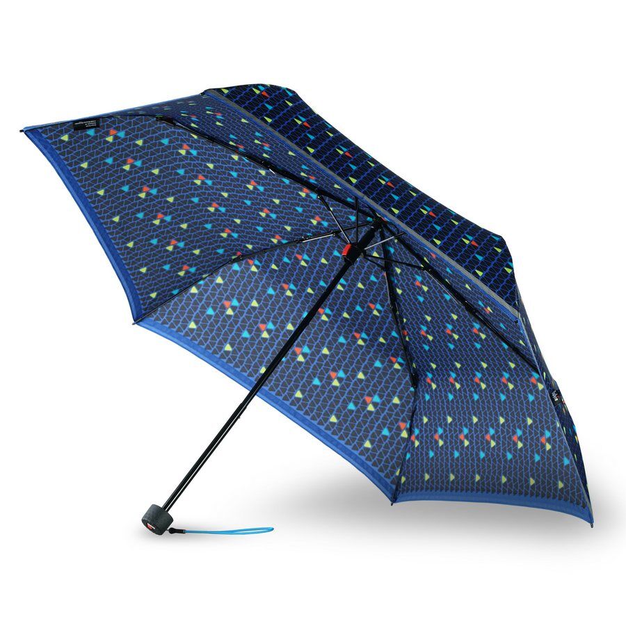 Knirps Rookie Manual Reflective Triple Blue