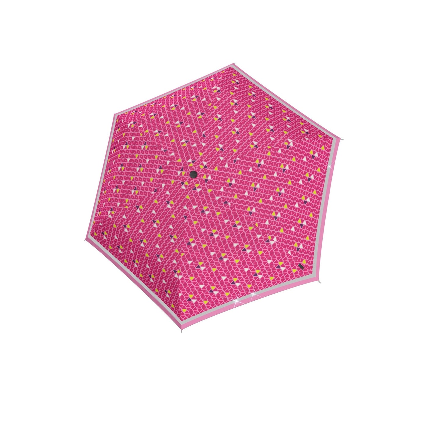 Knirps Rookie Manual Reflective Triple Pink