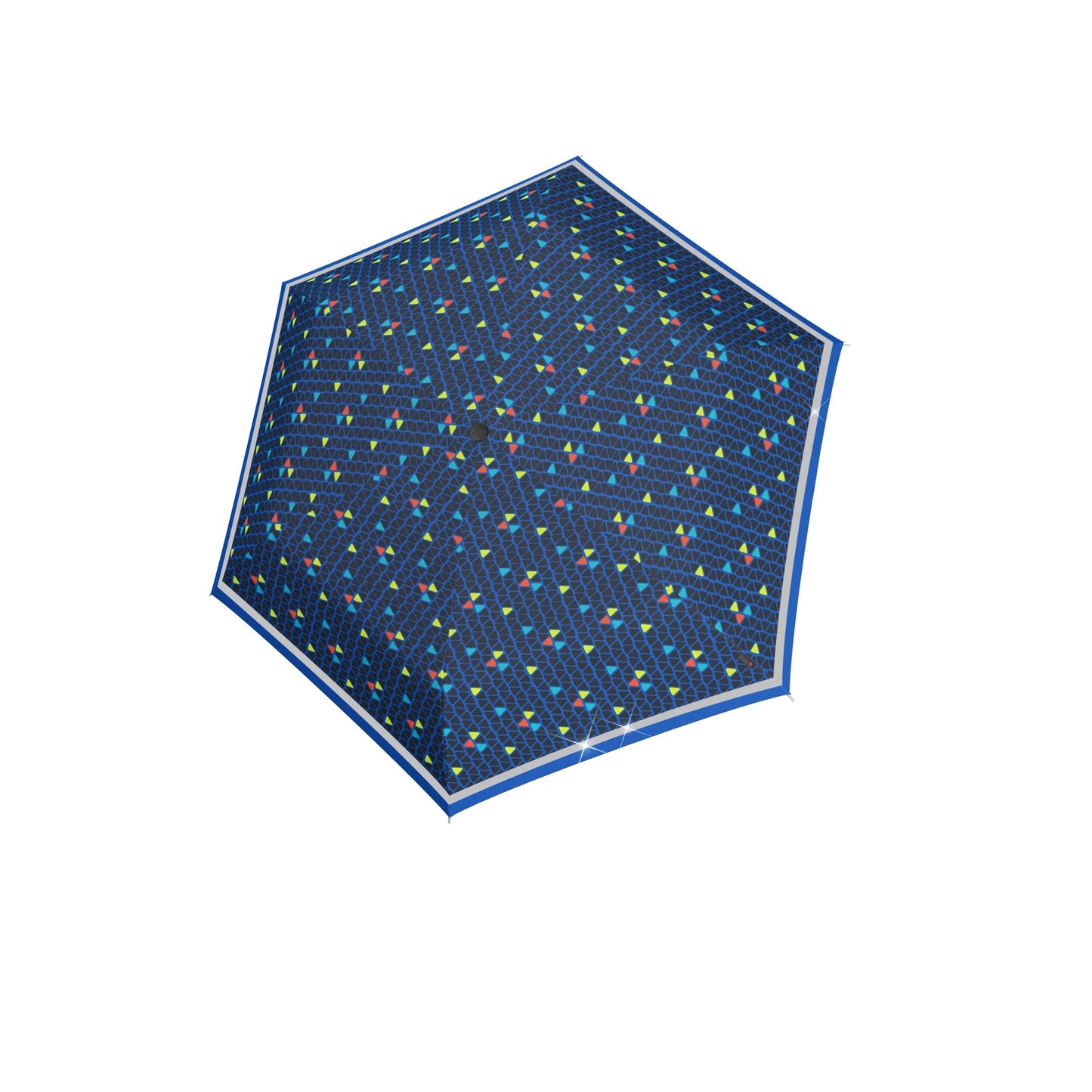 Knirps Rookie Manual Reflective Triple Blue