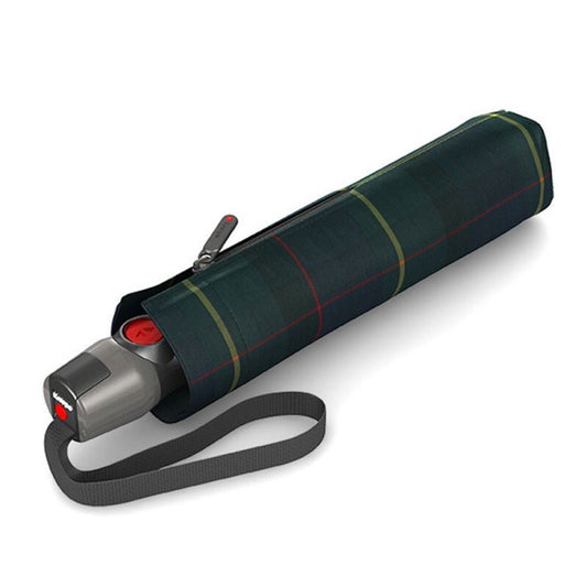 Knirps T.200 Medium Duomatic Check Hunter