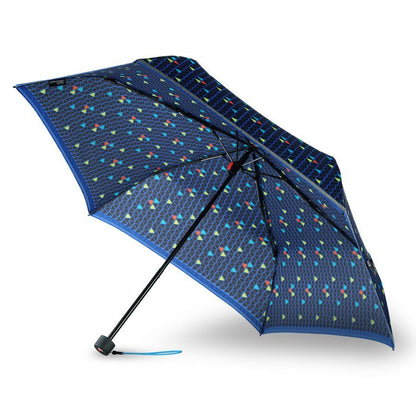 Knirps Rookie Manual Reflective Triple Blue