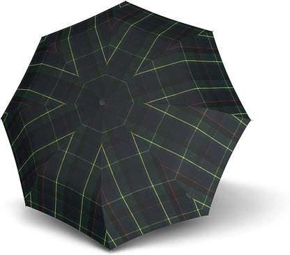 Knirps T.200 Medium Duomatic Check Hunter