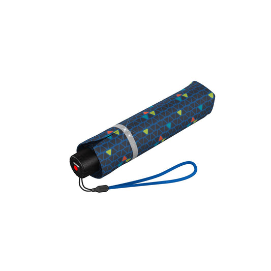 Knirps Rookie Manual Reflective Triple Blue